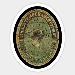 temperace beer Sticker